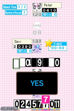 Challenge Me: Math Workout screenshot 3 for Nintendo DS